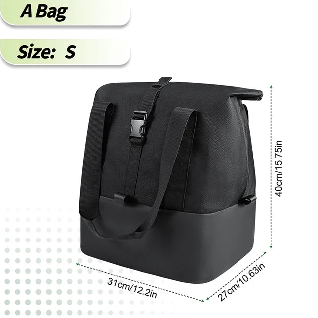 Newboler Rear Bike Basket Cargo Rack Bag With Handle