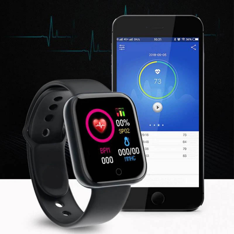 CHAOGENB Smartwatch Bluetooth Fitness Tracker For Women Men