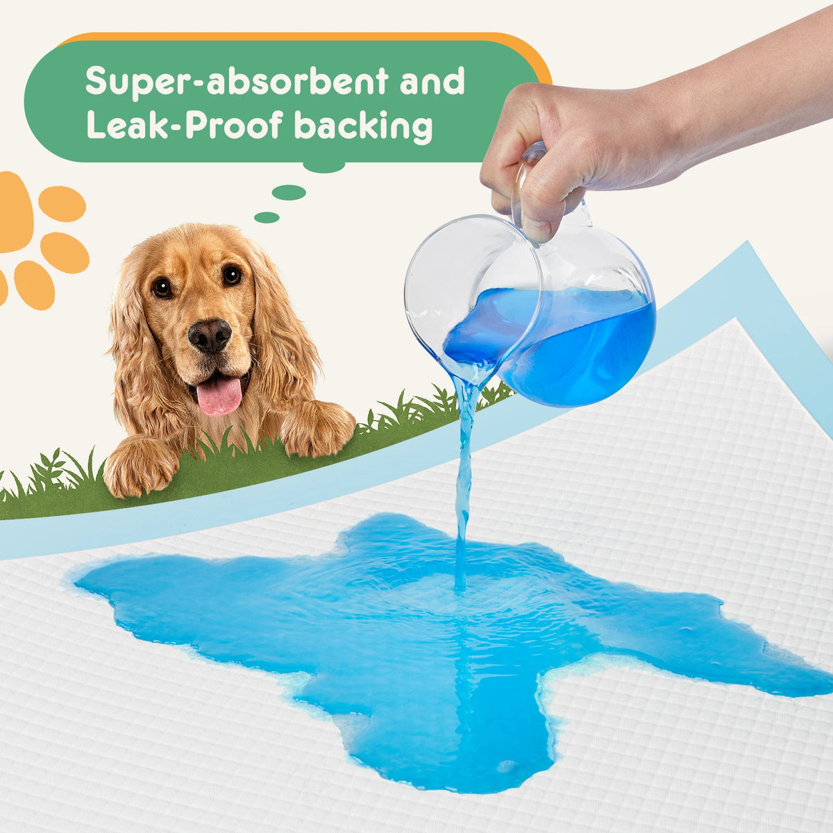 Super Absorbent Quick Drying Disposable Pads For Dogs And Cats