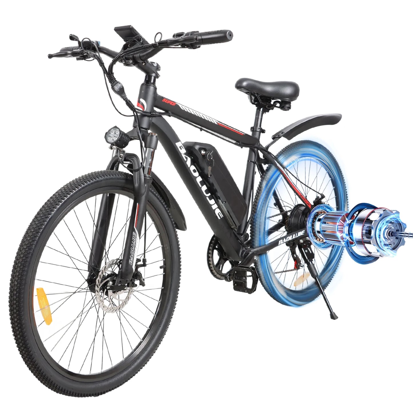 Baolujie DM01 Electric Bicycle 60V 30Ah Battery 42 MPH