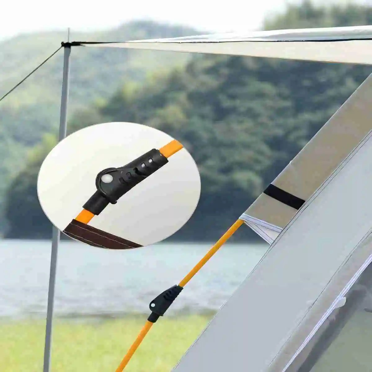 Pakicetus Automatic Camping Tent With Dual Doors And Windows