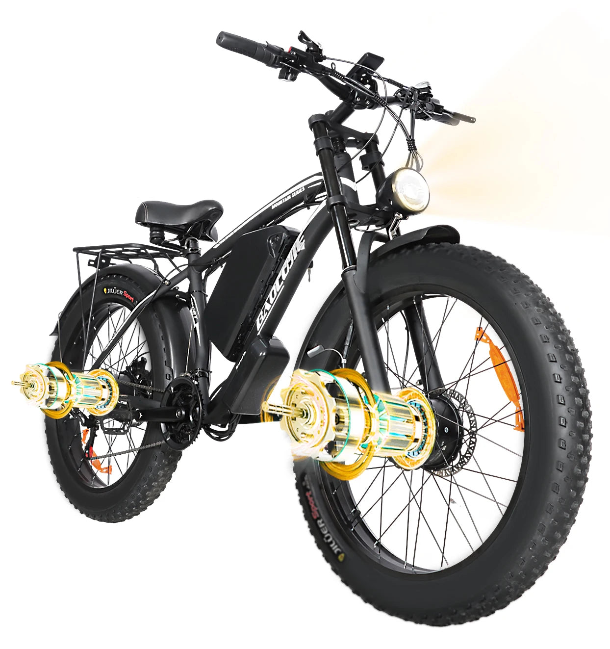 Baolujie DM01 Electric Bicycle 60V 30Ah Battery 42 MPH