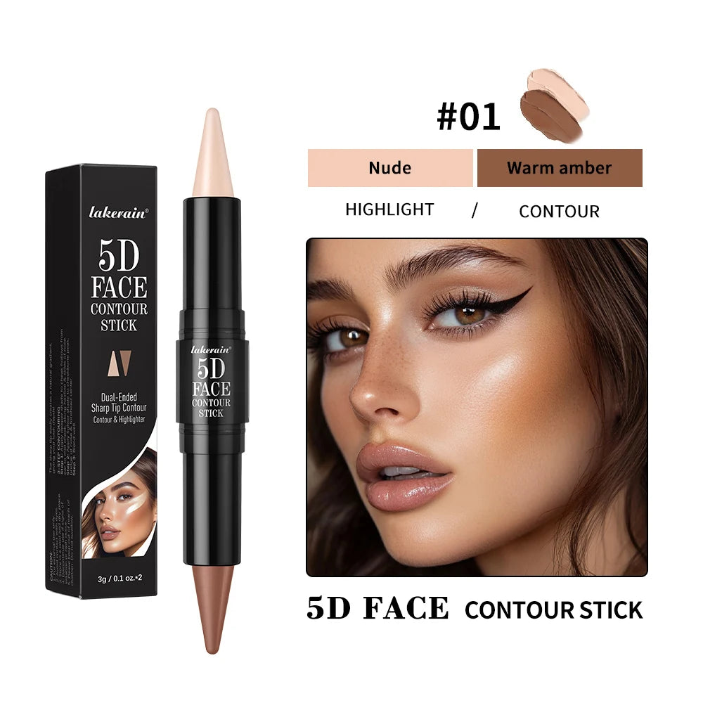 Ibcccndc Dual Head Contour Highlighter Stick Concealer