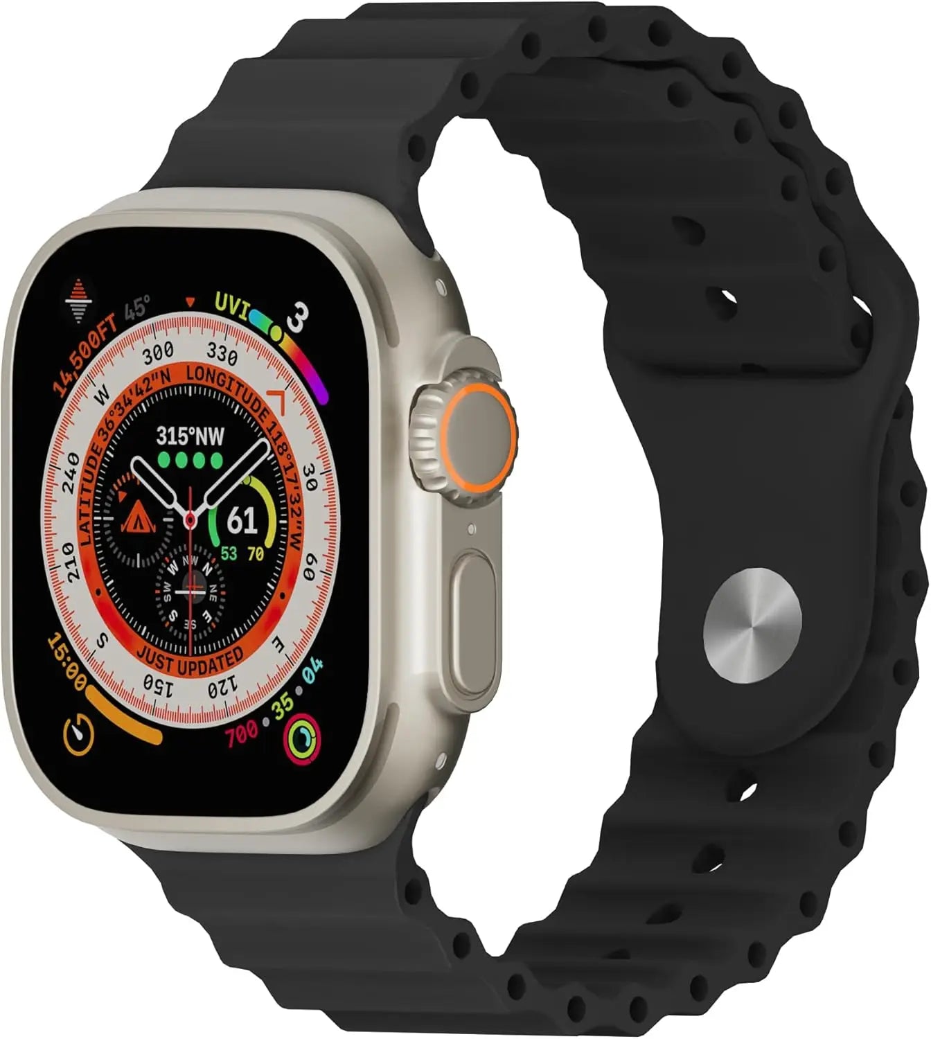 Smartwatch With Case And 7 Watch Bands Bluetooth Calling