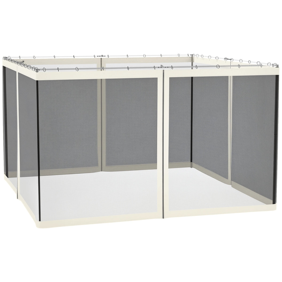 Outsunny Replacement Mesh Netting Screen Walls For Gazebo