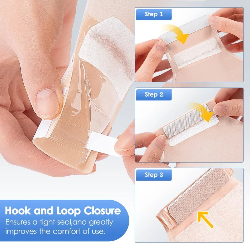 Cofoe Colostomy Bags One Piece Drain Valve Pouch For Adults
