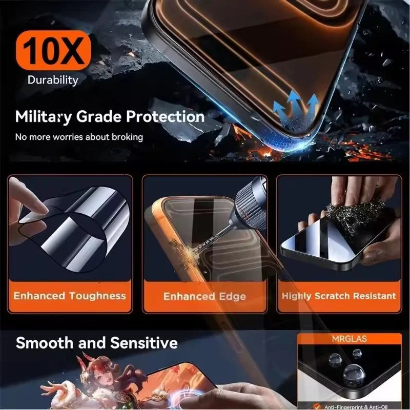 Amour Brave Oleophobic Glass Screen Protector iPhone 17 Pro Max