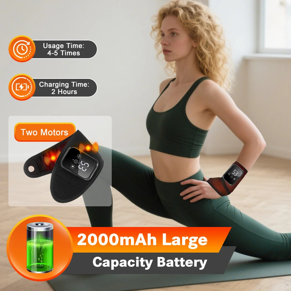DearBeauty Wrist Massager With Heat, Rechargeable, 3 Heat Levels