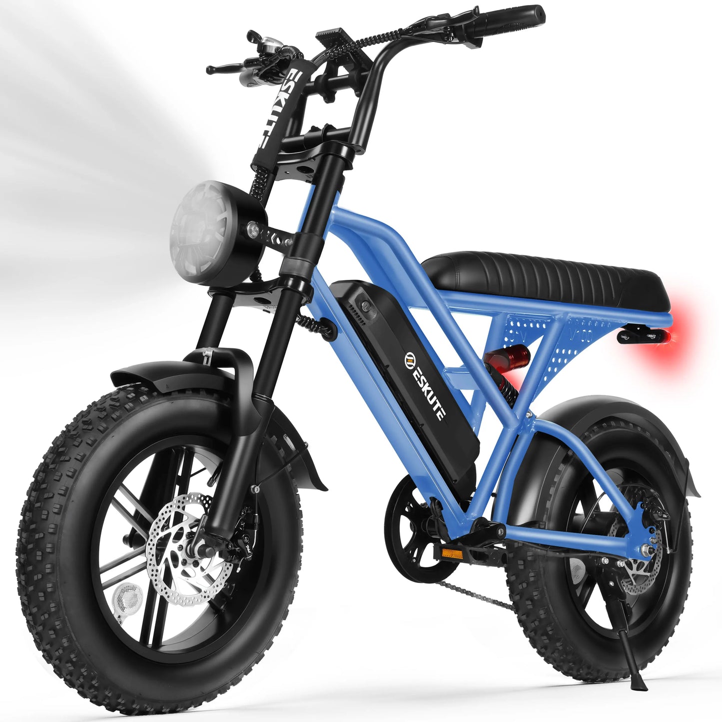 Eskute V100 Electric Dirt Bike With 1500W Peak Power And Dual Suspension