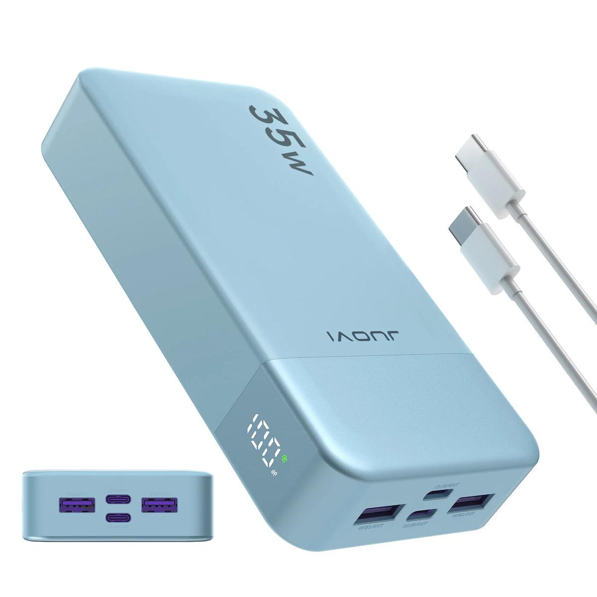 Portable Power Bank 20000mAh 35W PD3.0 Fast USB C Charger