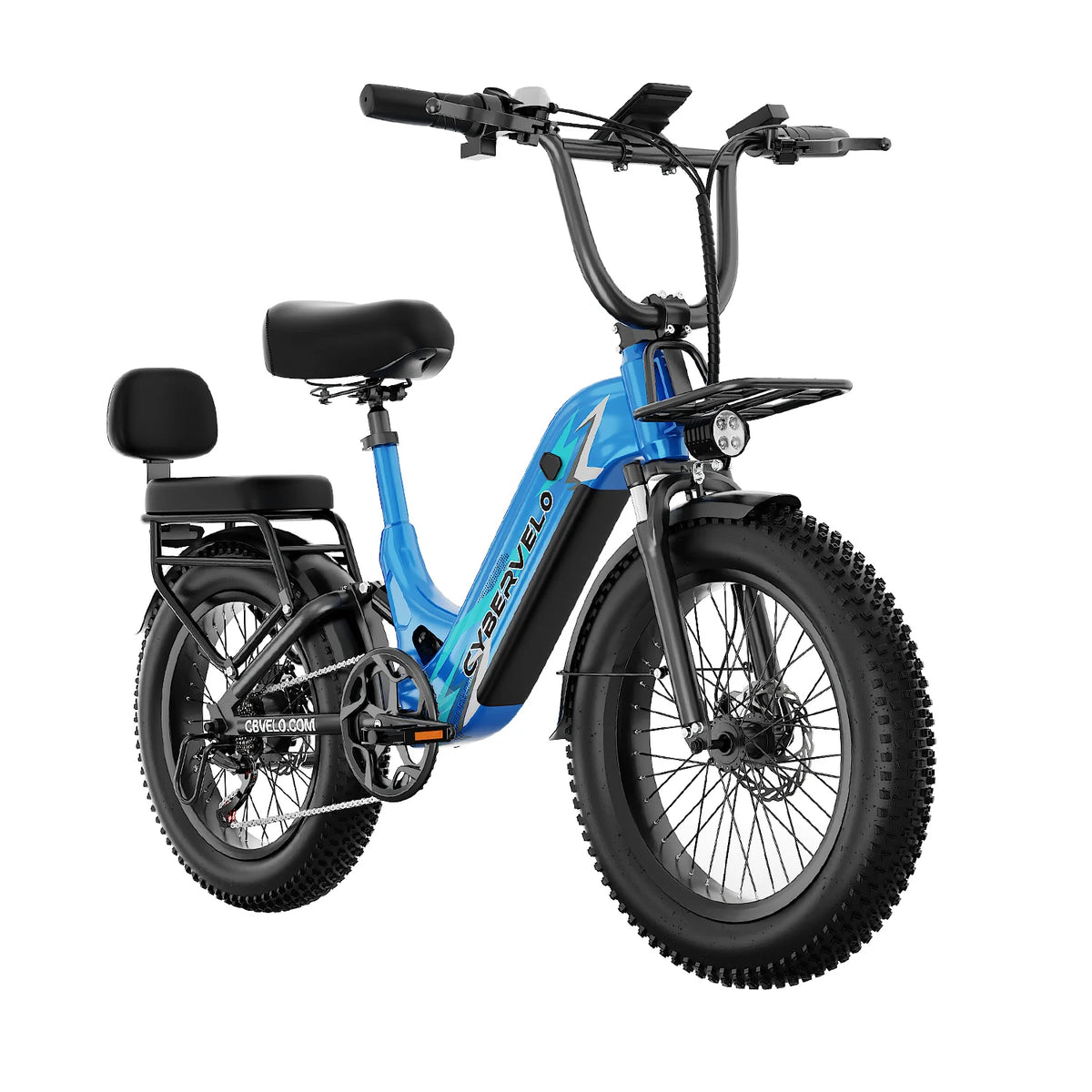 Cybervelo Step Thru Commuter Electric Bike 1500 Watt Long Range