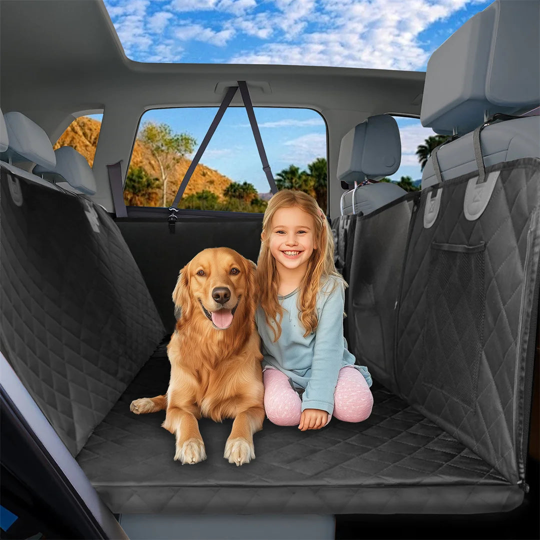 Bingopaw Waterproof Dog Car Seat Cover And Pet Travel Hammock
