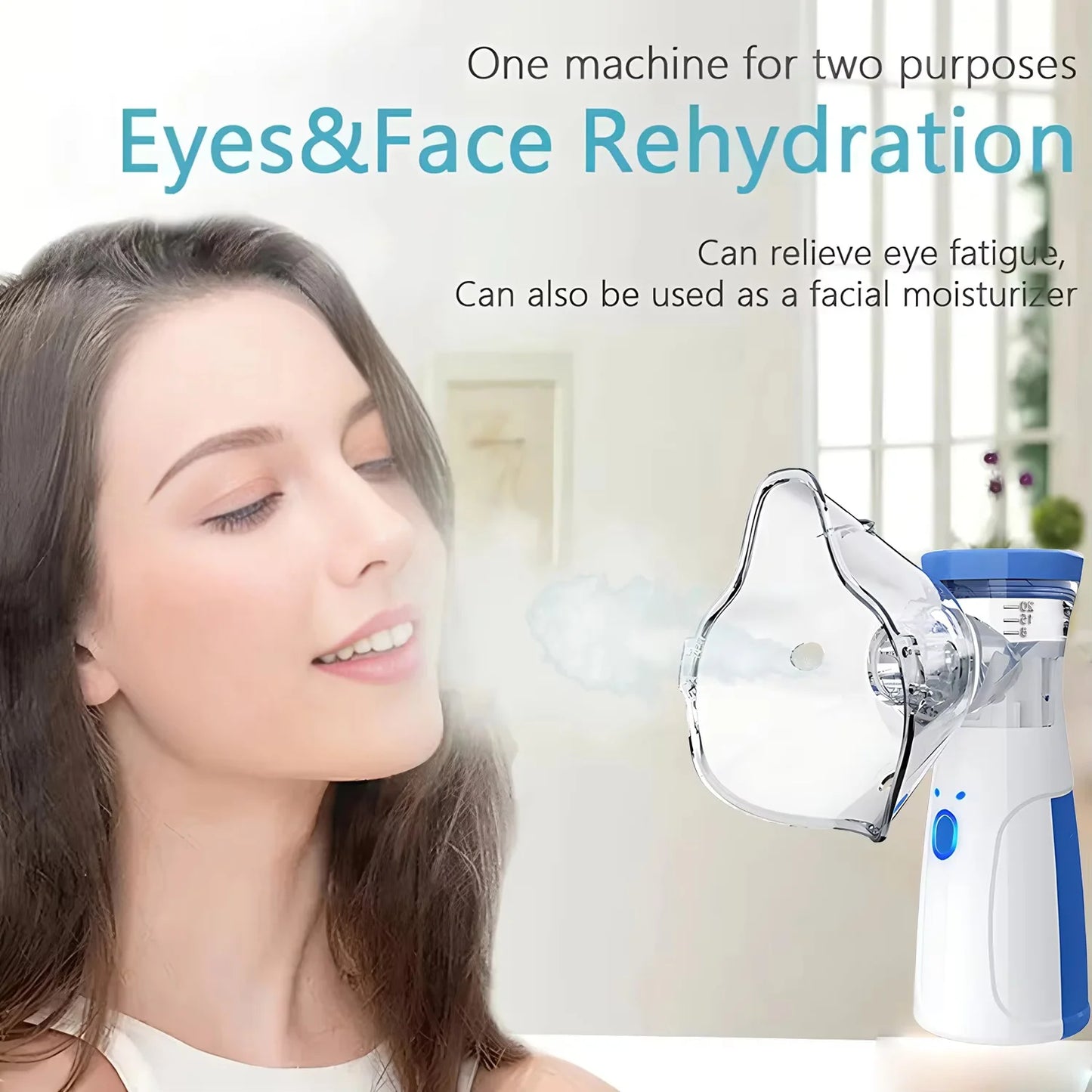 Revitalize Facial Steamer And Humidifier 2-In-1 Nano Ion Mist