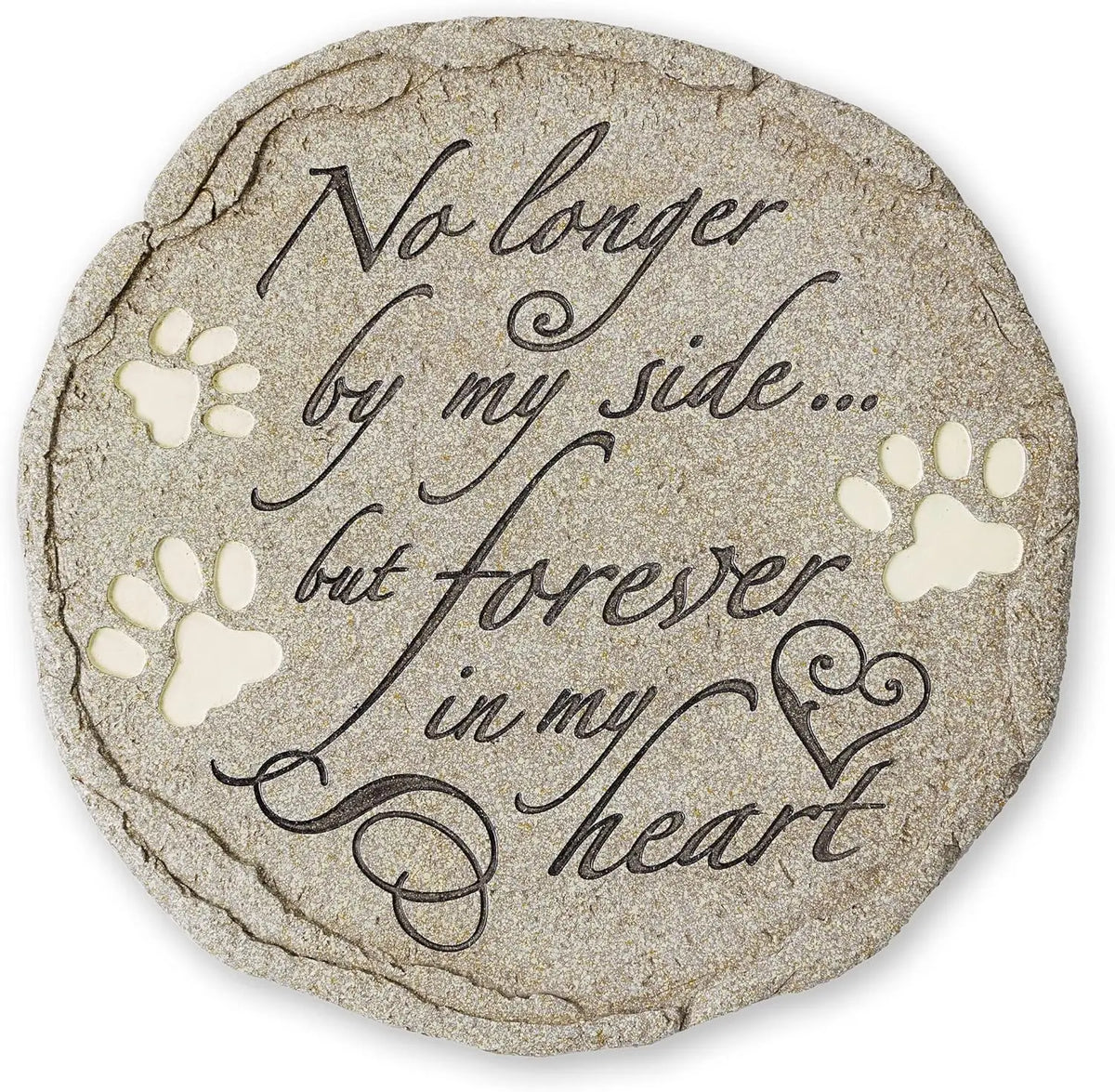 Pet Memorial Stone for Cats and Dogs Waterproof Outdoor Garden Marker