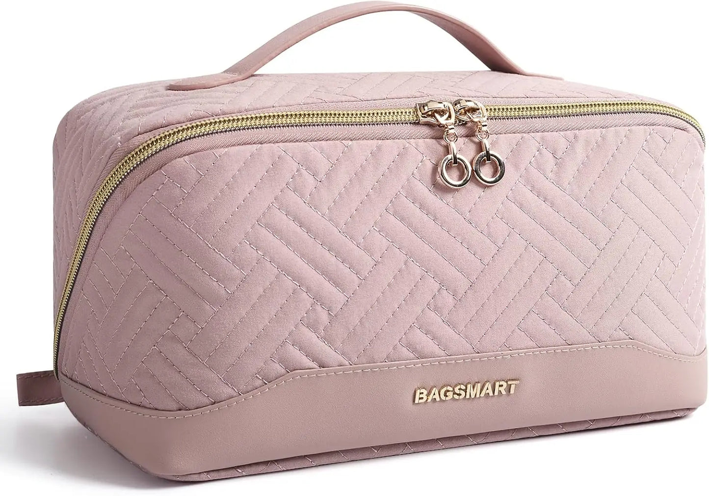 Travel Makeup Bag For Women Portable Water Resistant Cosmetic Case