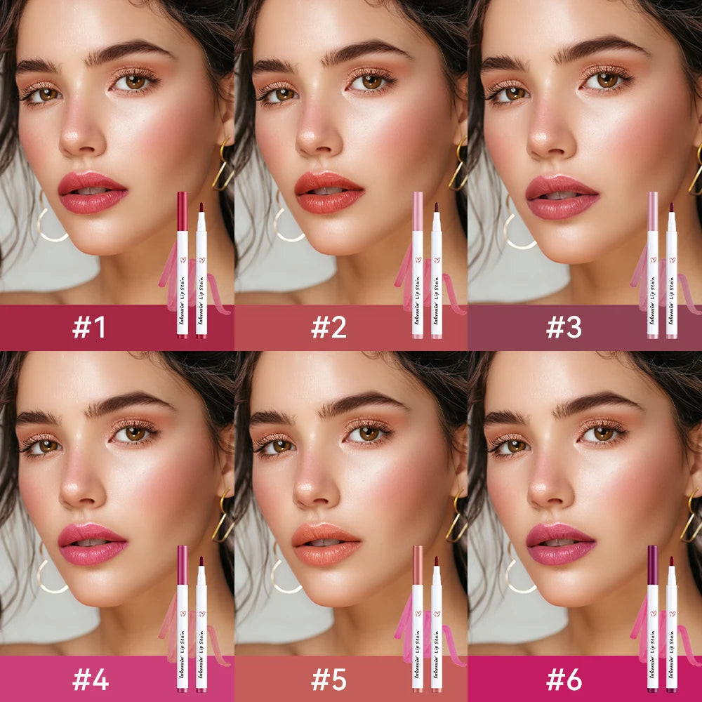 Waterproof Matte Lip Stain Long Lasting Transfer Resistant Lip Tint