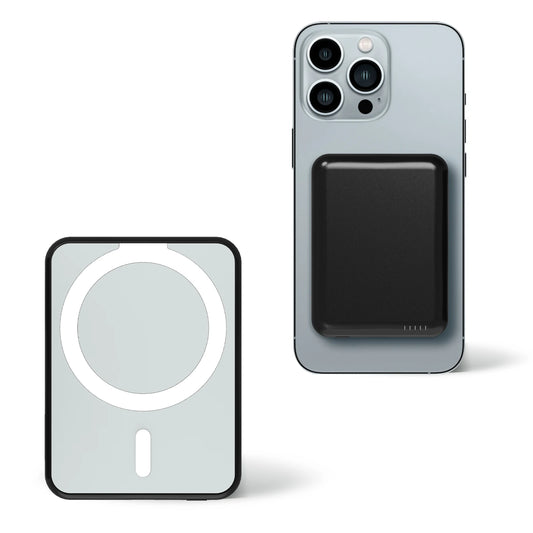Magnetic 5000mAh Wireless Power Bank 20W USB C For iPhone