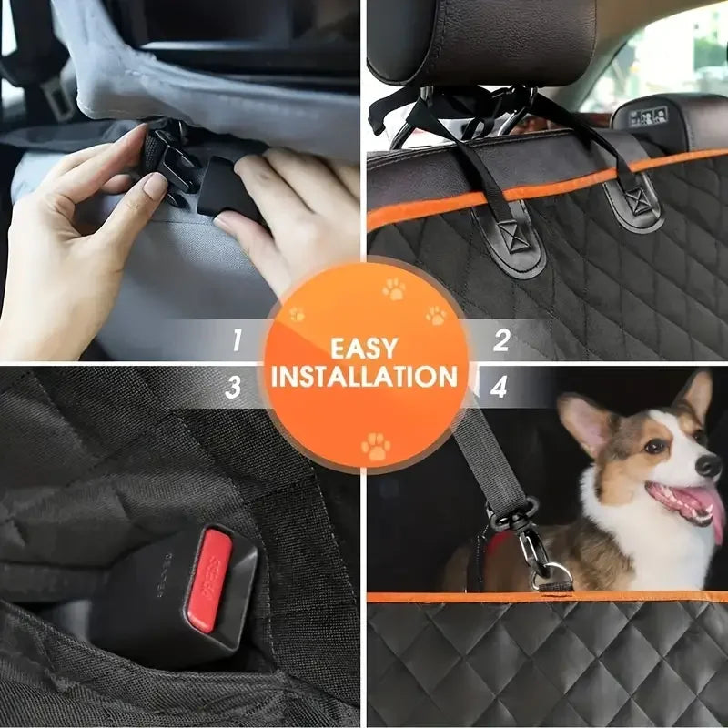 Durable Waterproof Dog Car Seat Cover Hammock For Cars Trucks