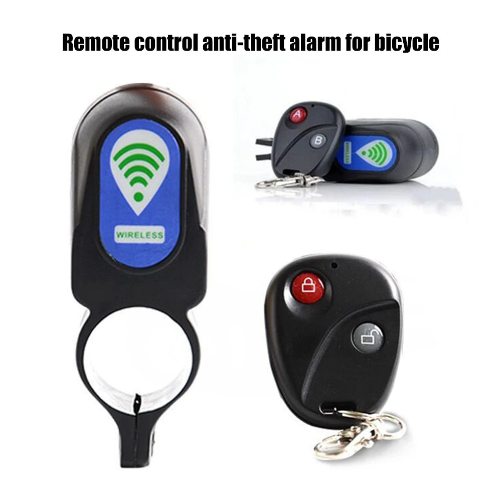 APWIKOGER Wireless Bicycle Anti Theft Alarm Lock With Remote