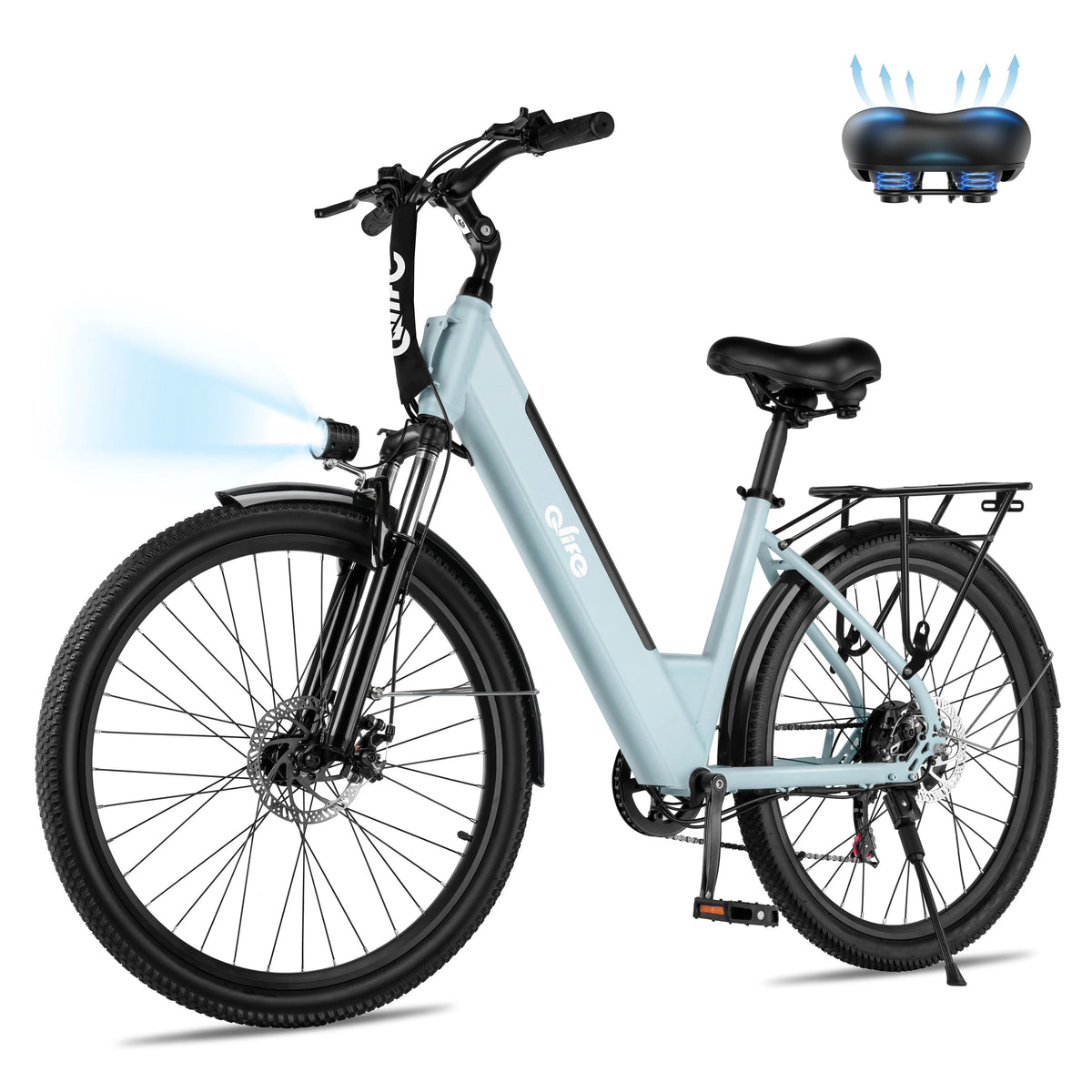Qlife Cityone St 1200W Electric Bicycle With 48V Battery