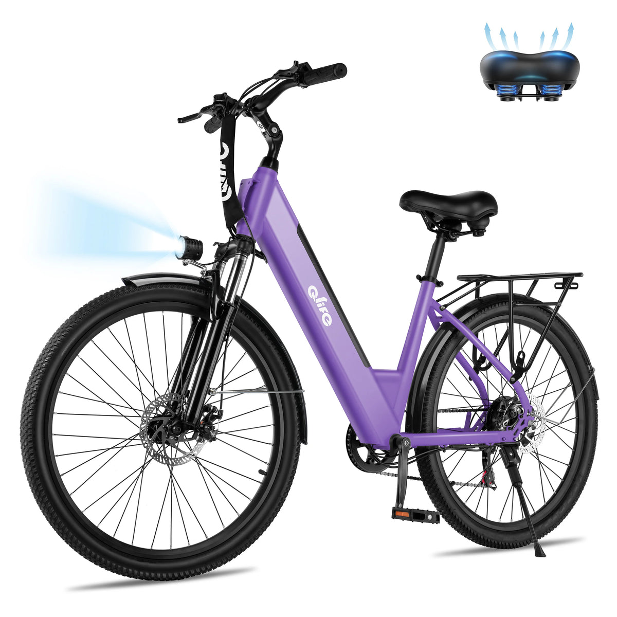 Qlife Cityone St 1200W Electric Bicycle With 48V Battery