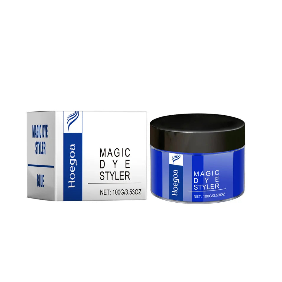 HOEGOA Hair Dye Wax Nourishing Long Lasting Styling Cream