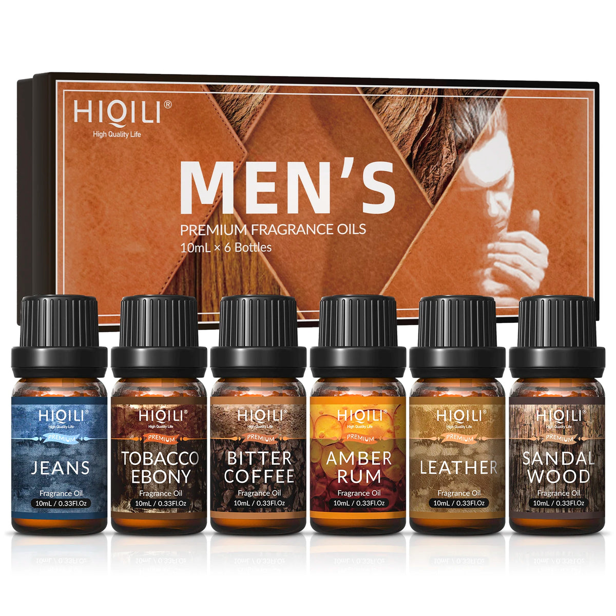 HIQILI Fragrance Oil Set For Aromatherapy Diffusers And DIY Crafts