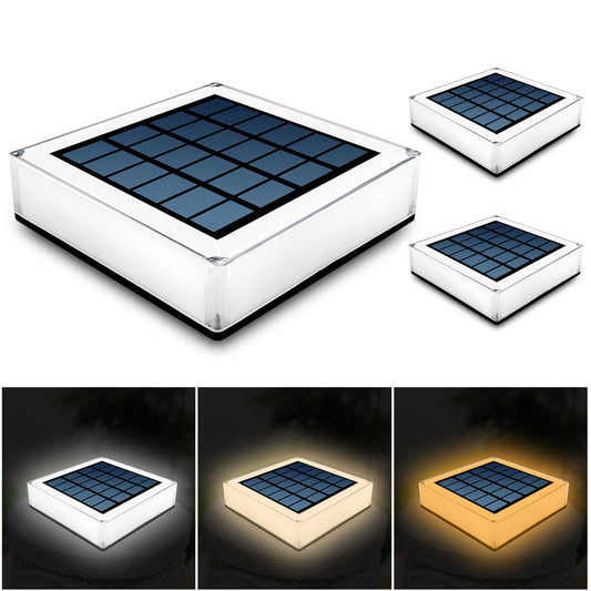 T-Sunrise Waterproof Solar Led Garden Lights Outdoor Pathway Lamps