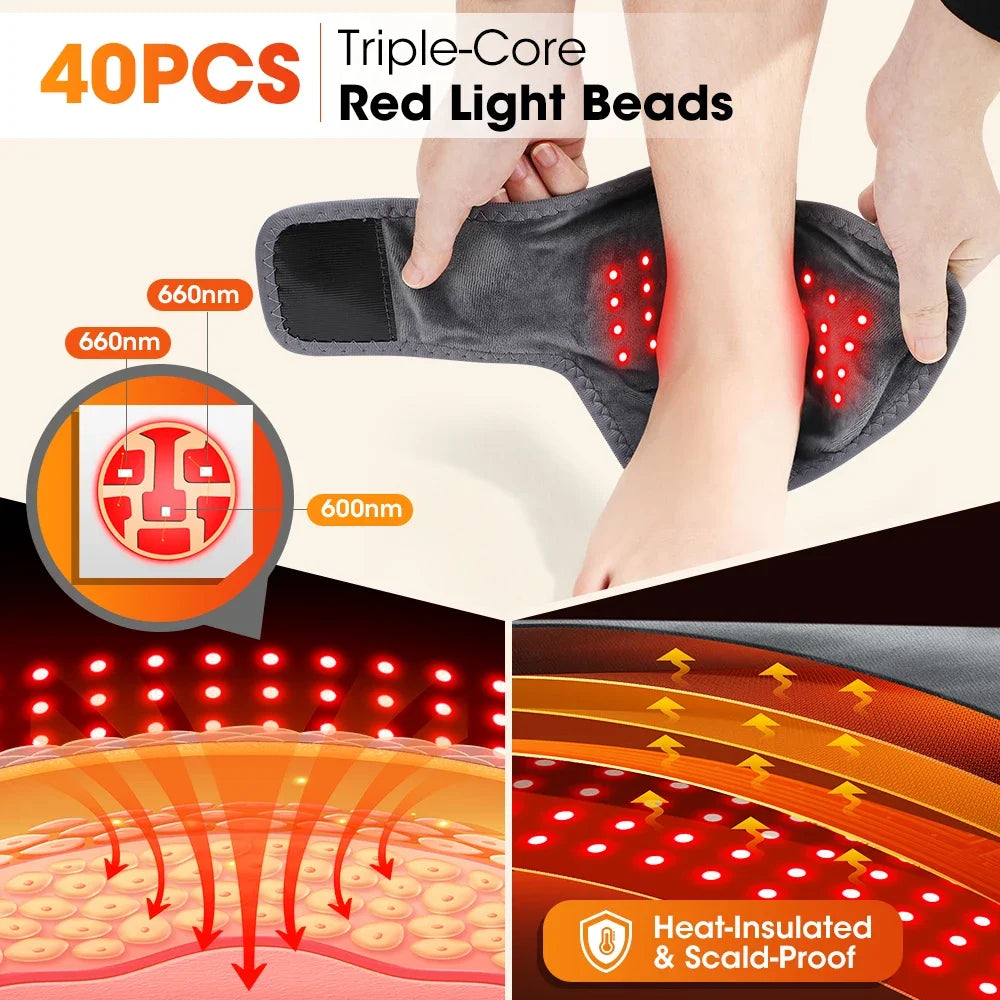 PASTSKY Electric Wrist Massager With Far Infrared Heat Vibration