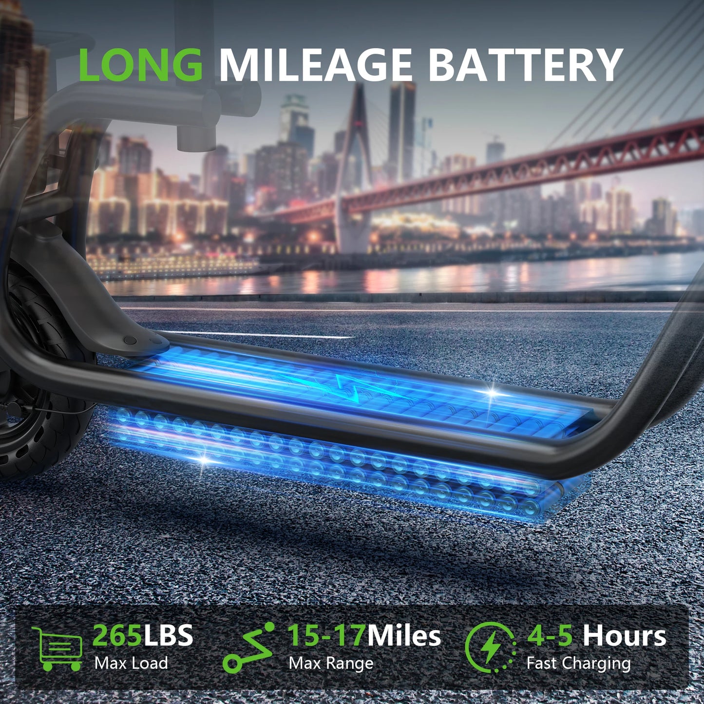 AOVOPRO Maxshot Electric Scooter With Seat And Basket Top Speed 19MPH