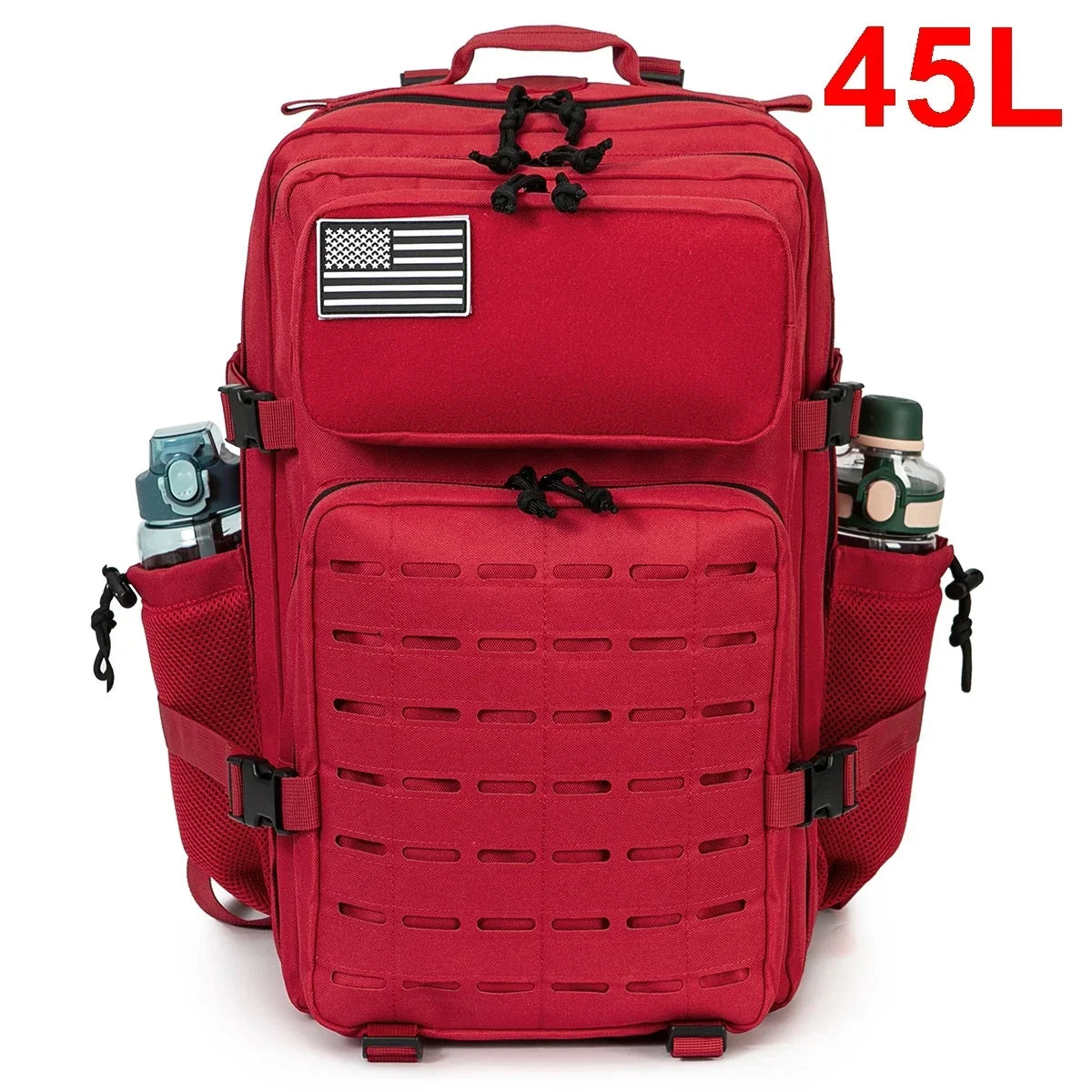 ReFire Gear Tactical Backpack Outdoor Activities With Water Bottle Holder
