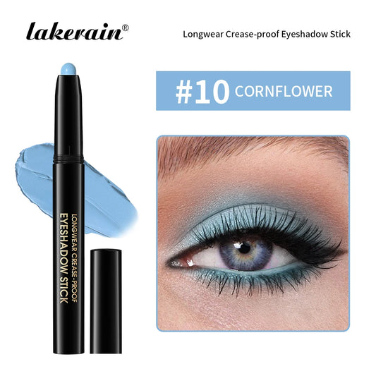 Waterproof Matte Shimmer Eyeshadow Pencil For Liner And Lid