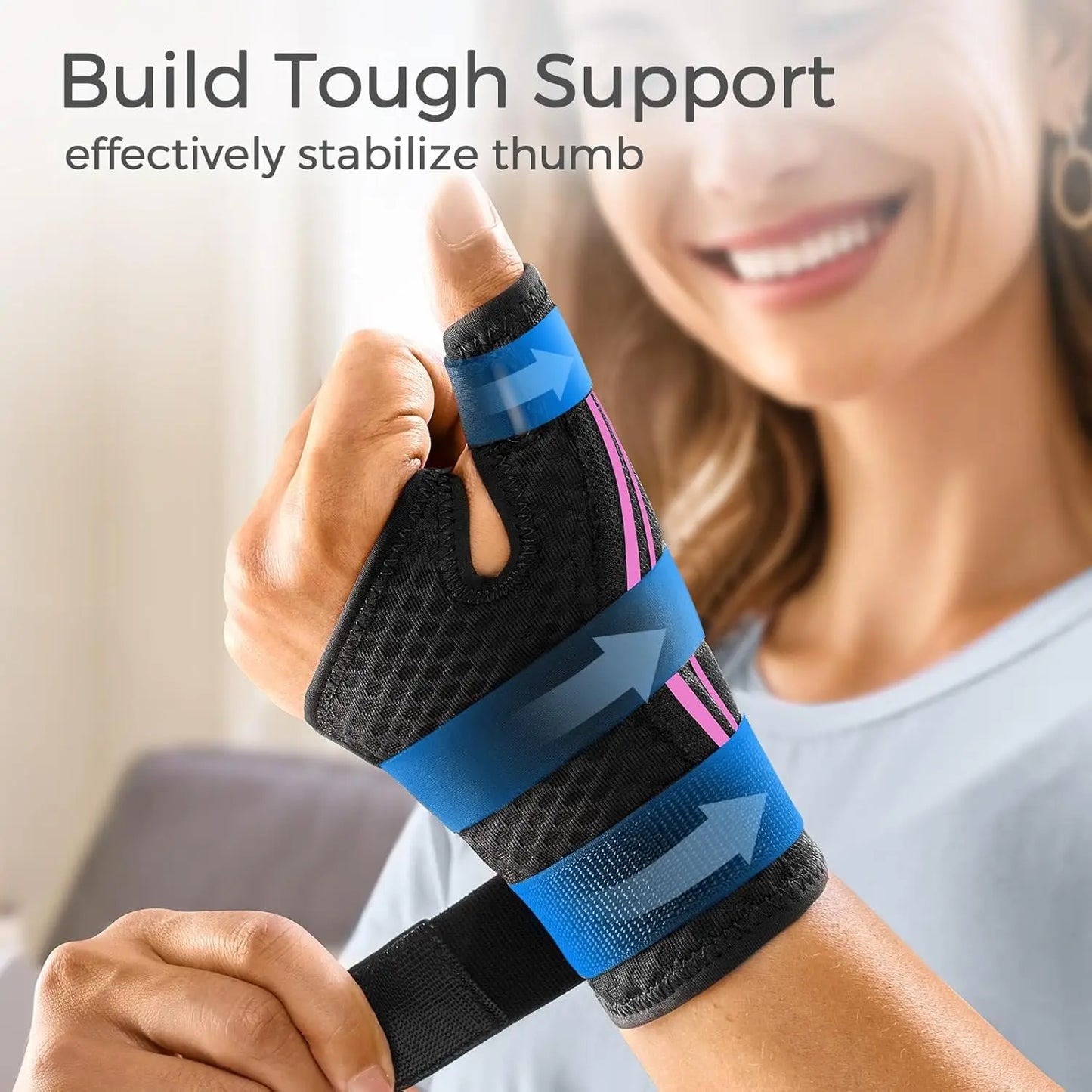 Ergonomic Thumb Brace for Arthritis Pain Relief, Right or Left