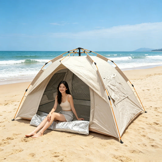 Instant Pop Up Camping Tent Waterproof Portable Mesh Design
