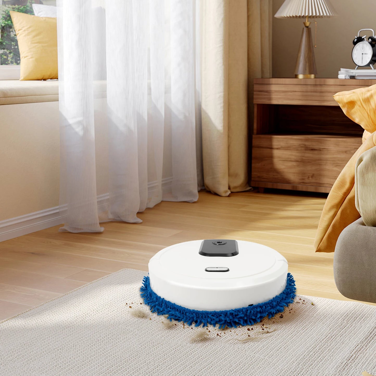 Automatic Wet Dry Robot Vacuum and Mop for Home Cleaning