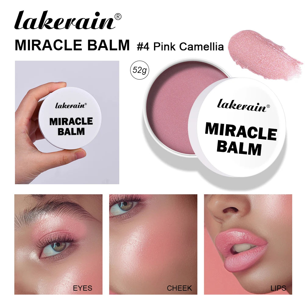 Lakerain Multi Purpose Cream Blush For Eyes Lips And Cheeks