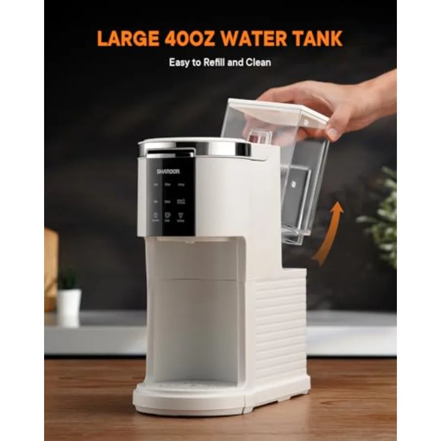 KCup Compatible 3 in 1 Coffee Maker For Grounds Teas