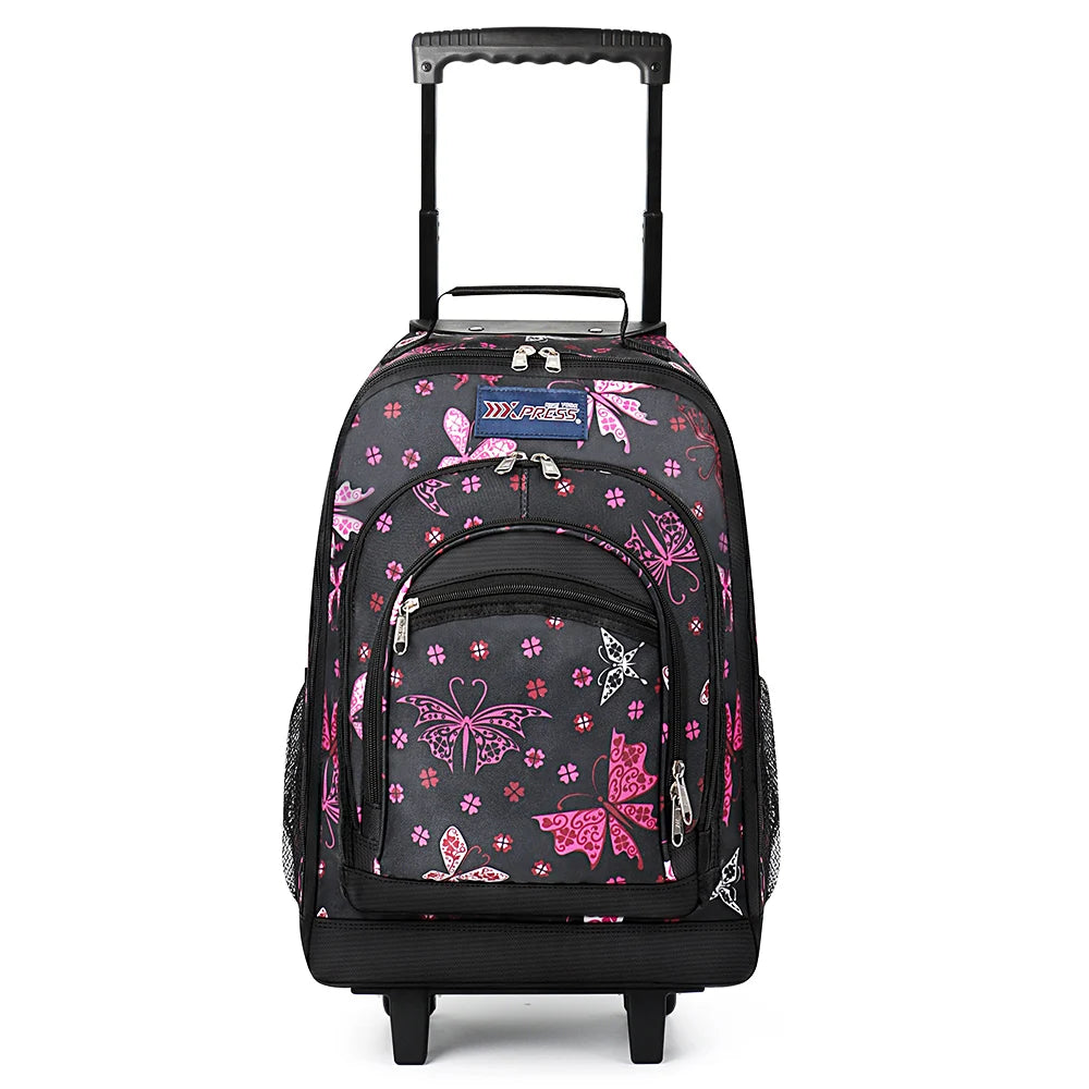 New York XPress Wheeled Travel Backpack Carry-On Luggage