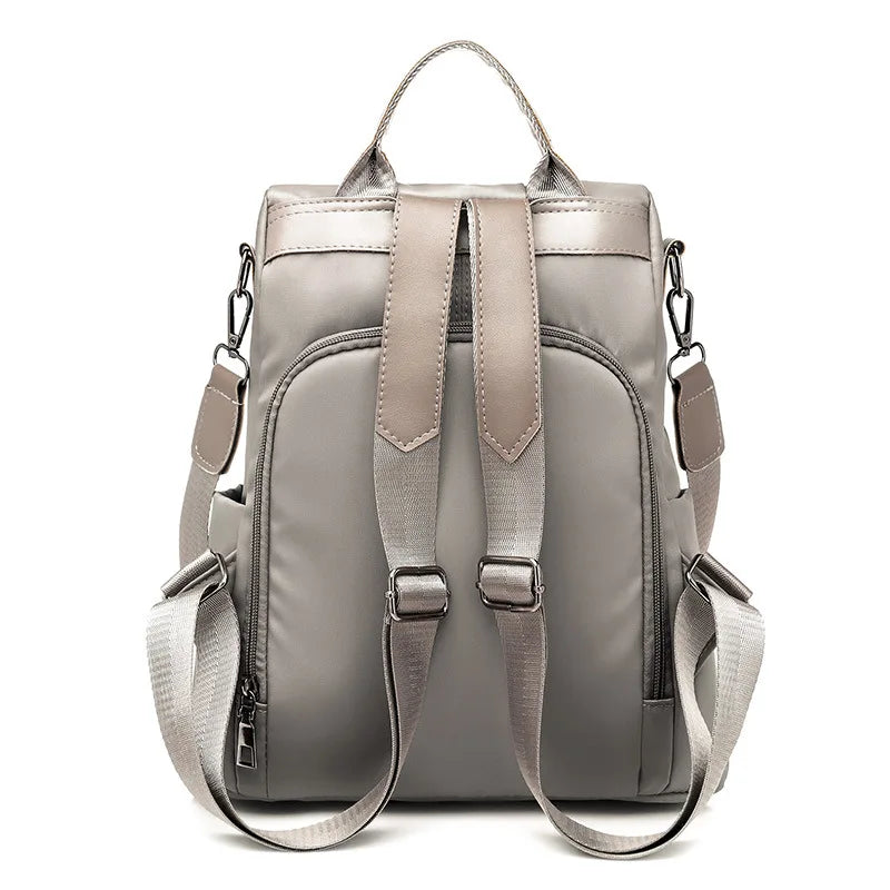 Anti-Theft Backpack for Women Nylon Canvas Trendy Fashion Bag