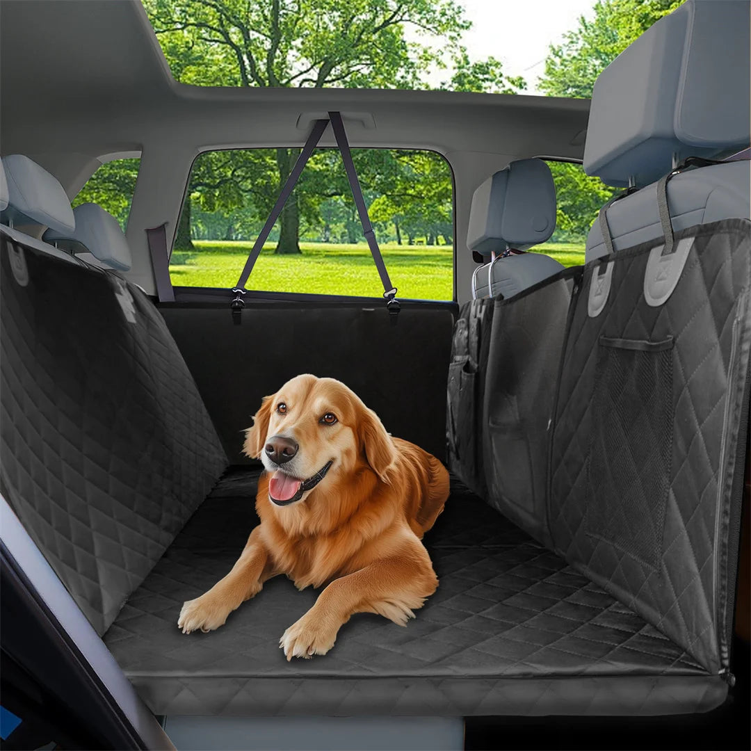 Bingopaw Waterproof Dog Car Seat Cover And Pet Travel Hammock