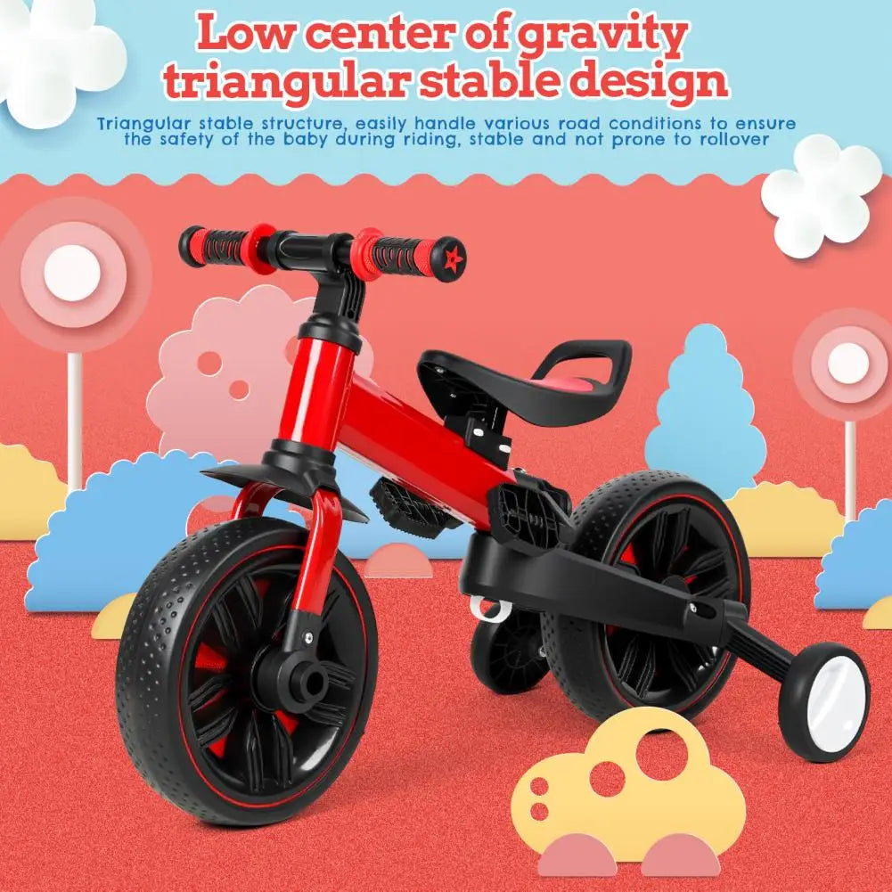 Balance Bike For Kids 2-5 Unisex Folding Push Bike