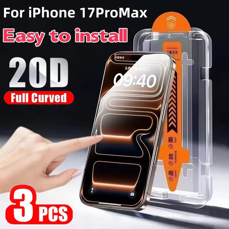 Amour Brave Oleophobic Glass Screen Protector iPhone 17 Pro Max