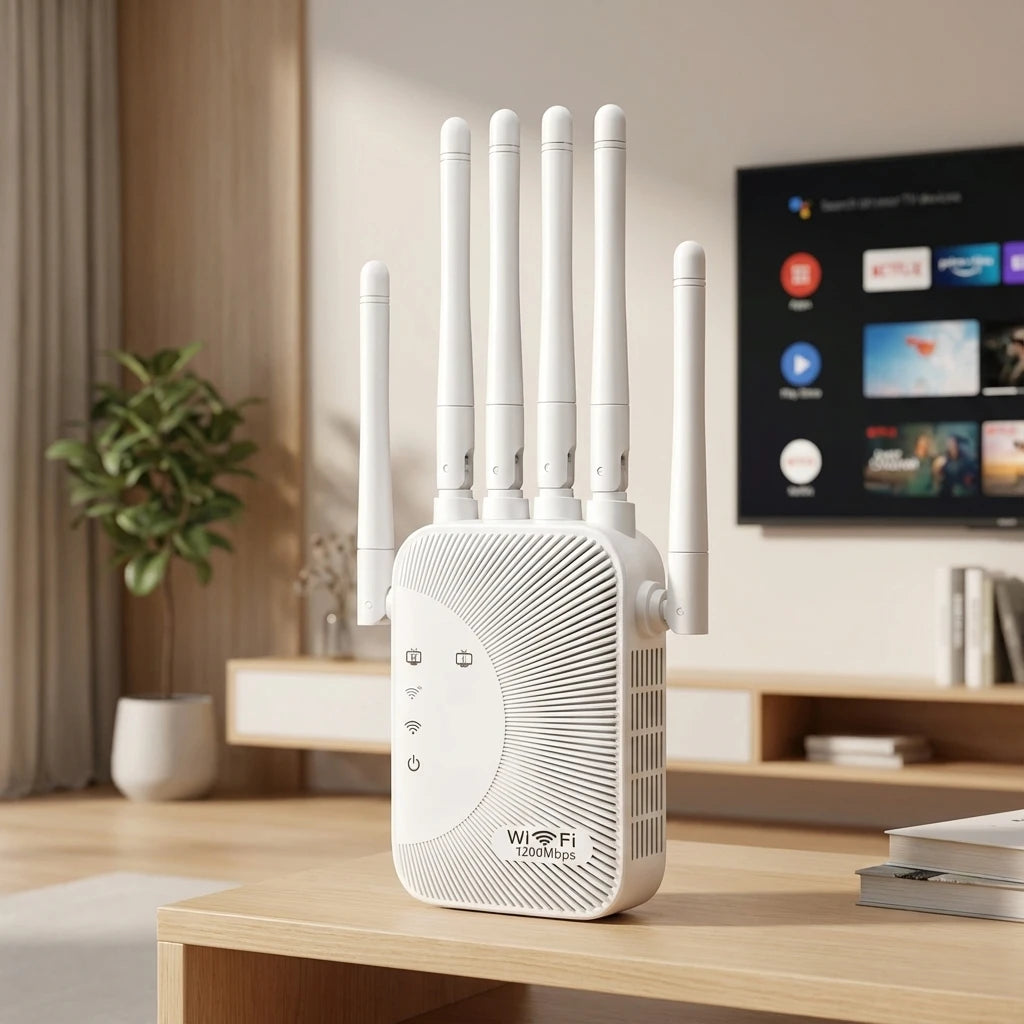 Dual Band WiFi Repeater 2.4 GHz And 5 GHz Extender