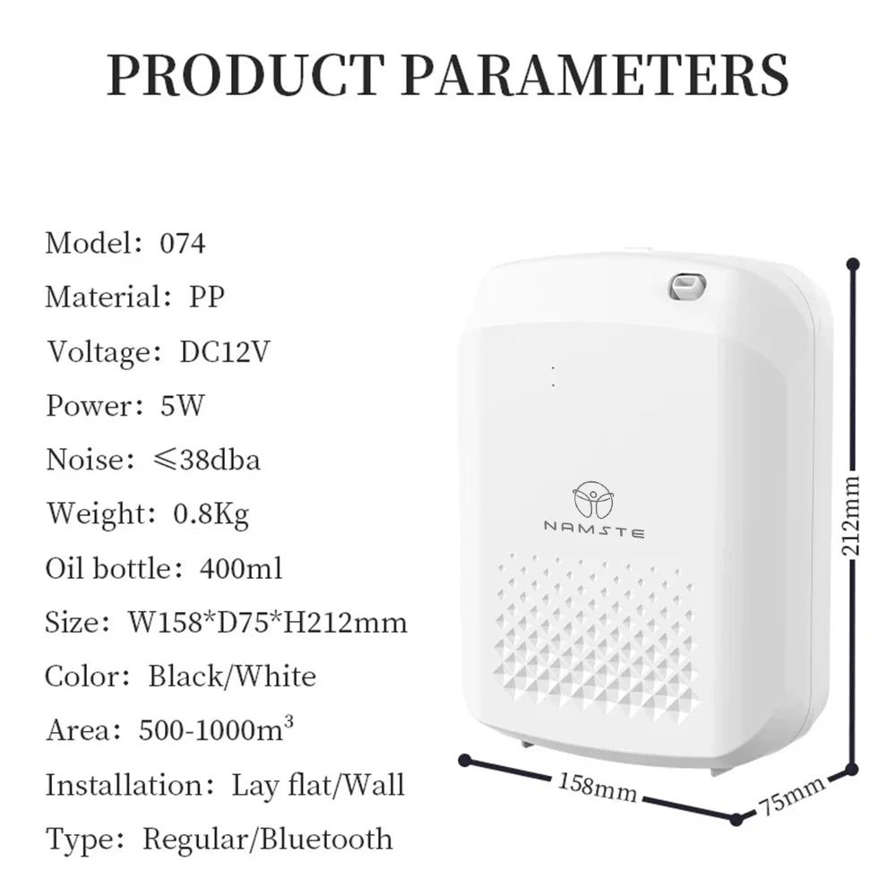 Namste Smart Aroma Diffuser For Hotels Large Rooms Bluetooth Control