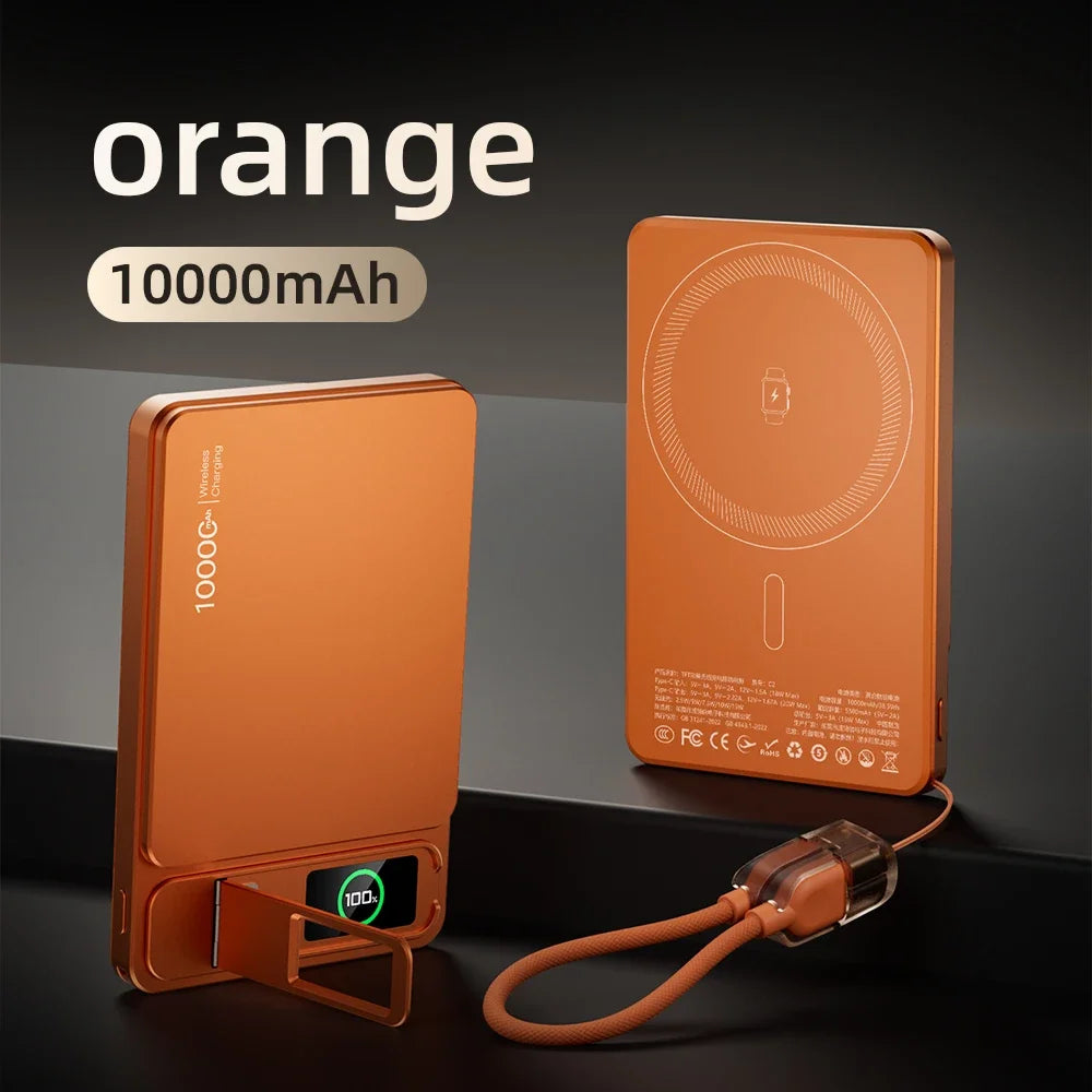 MagSafe 10000mAh Slim Power Bank With 20W Wireless Fast Charging