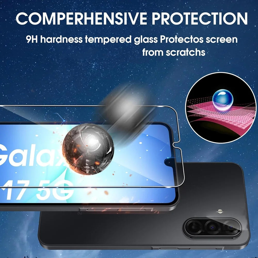 Tempered Glass Screen Protector For Samsung A16 A17 A26 A27