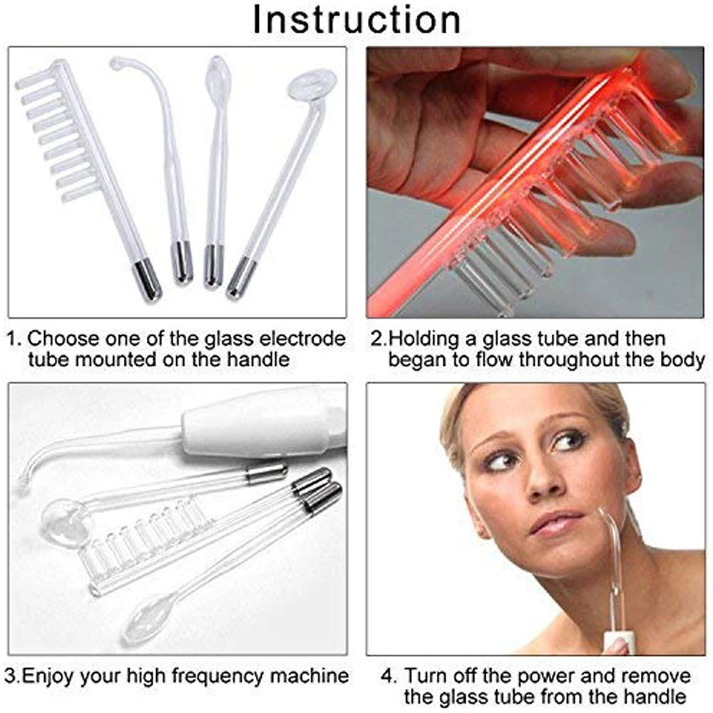 AOKO 4 In 1 High Frequency Facial Rejuvenation Device