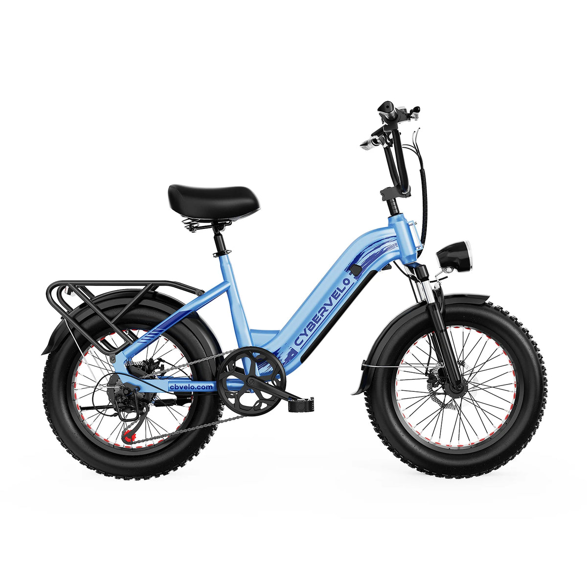 Cybervelo Step Thru Commuter Electric Bike 1500 Watt Long Range