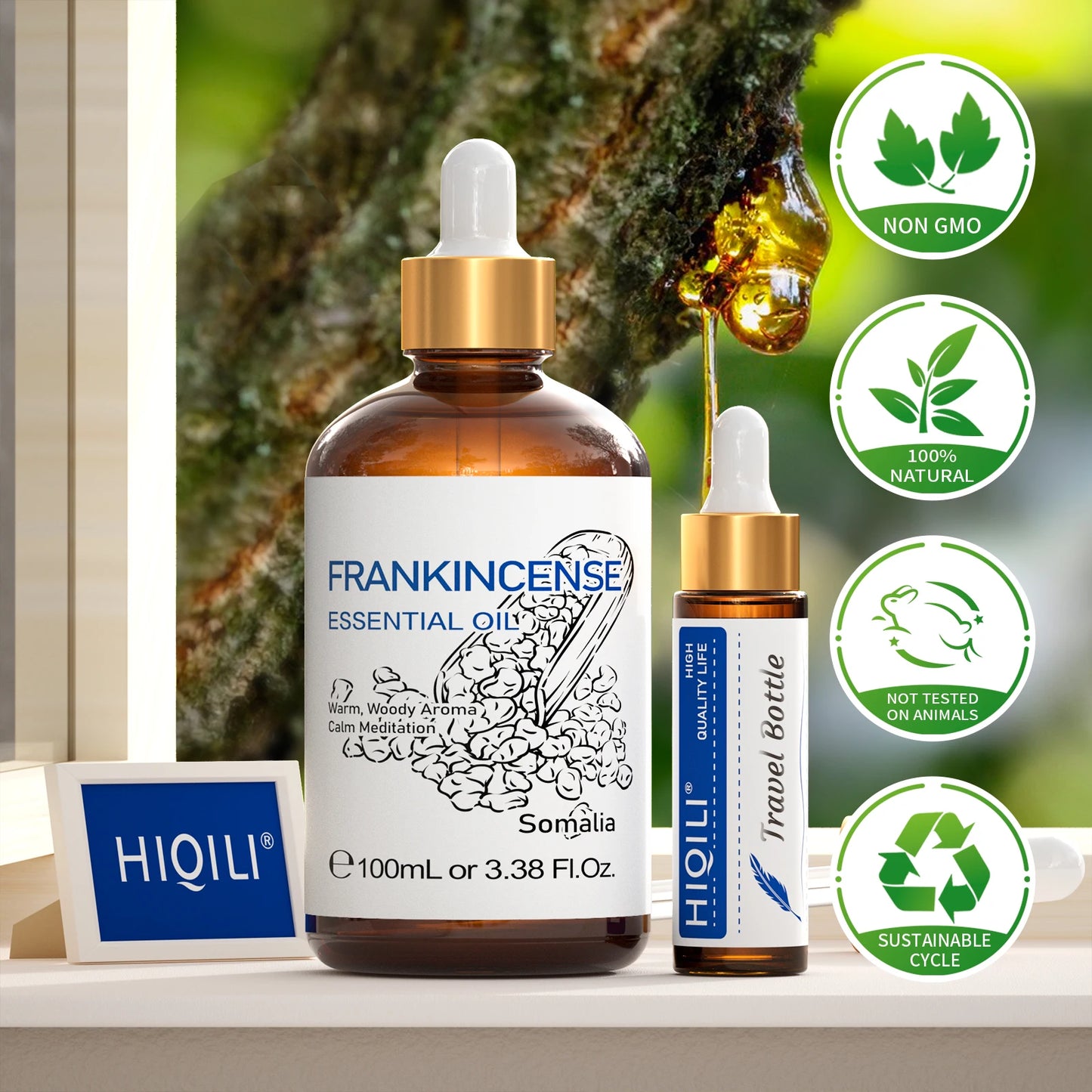 HIQILI Neroli Vanilla Peppermint Rosemary Pure Essential Oils