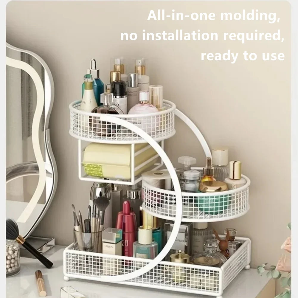 Makeup Storage Rack Cosmetic Organizer Multi-Layer Lightweight Box